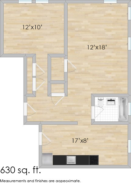 Floorplan - 411-419 Thatcher Ave.