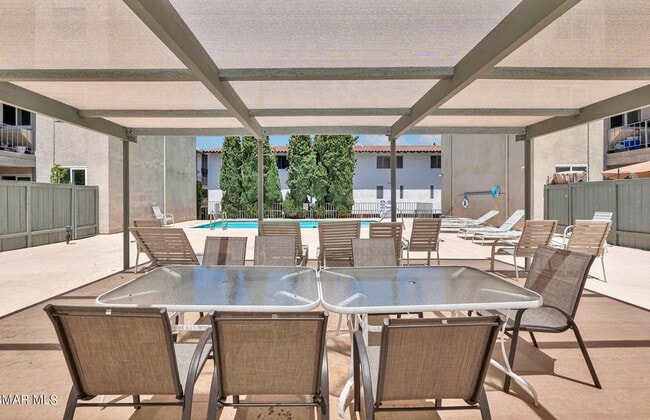 Pool Dining Space - 5625 Windsor Way