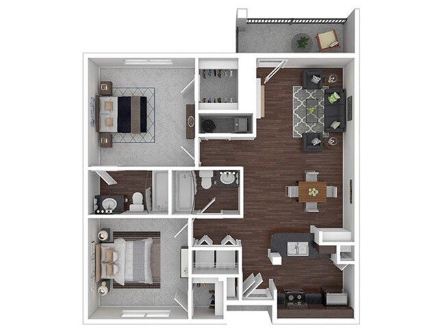 Floorplan - The Braxton at Trolley Square