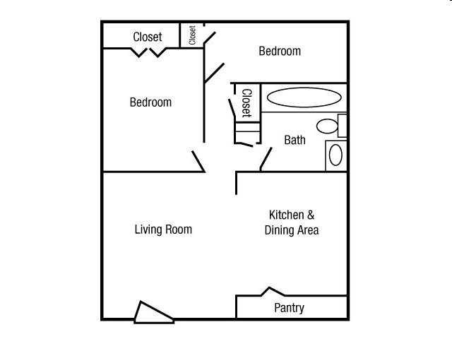 2BR/1BA - Pelican Bay Apartment Homes