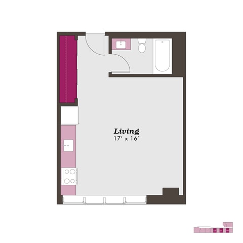 Floorplan - The Sutherland