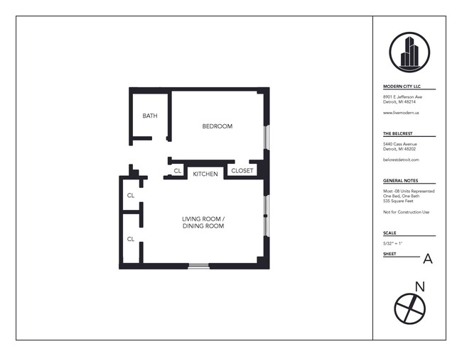 Floorplan - The Belcrest