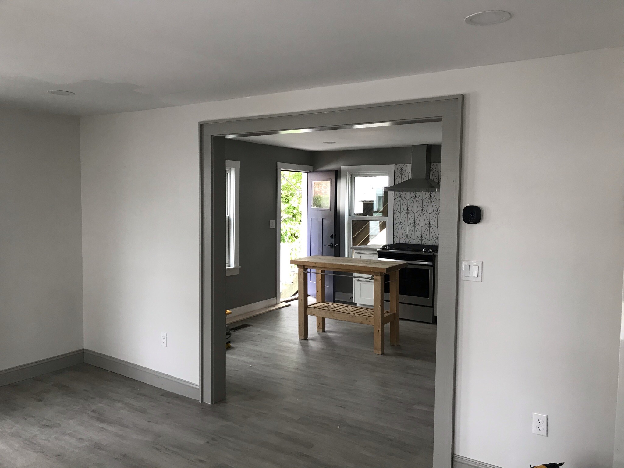 Unit 1- Living Room - 6 Quirk Ct