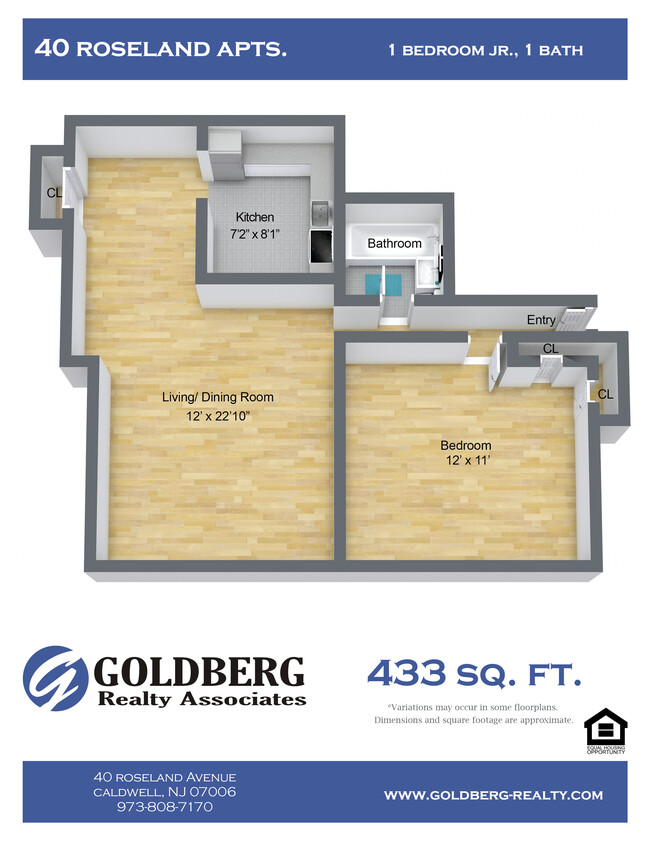 Floorplan - 40 Roseland Avenue