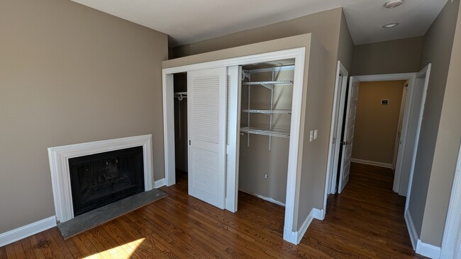 Main Bedroom--Closet and Fireplace - 614 Maryland Ave NE