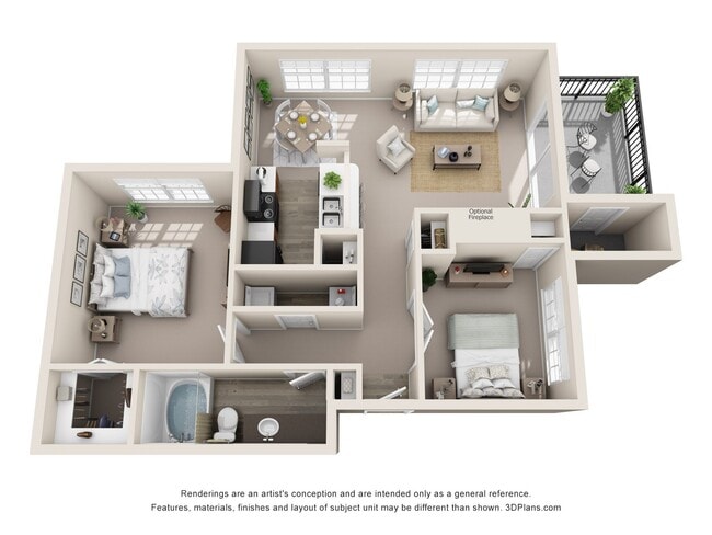 Floorplan - TalaVera Apartments