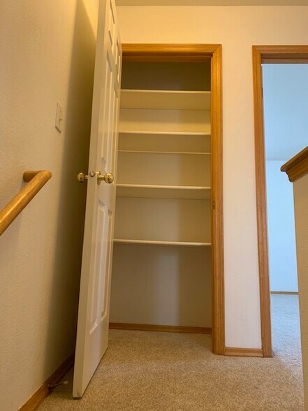 Top of Stairs Closet - 414 W Babcock St, Unit 1