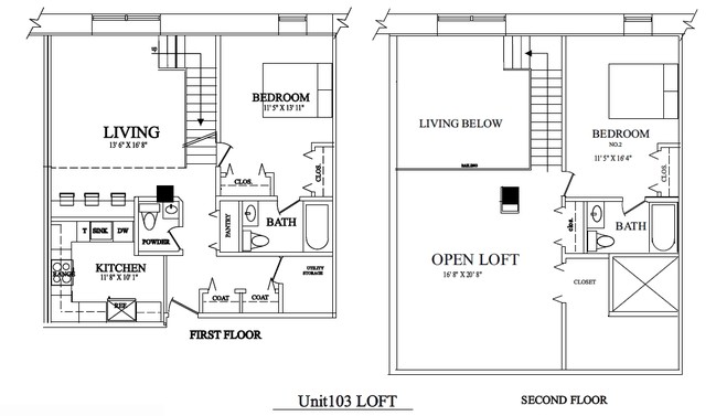 Floor Plan 1566 SF - The Glenny