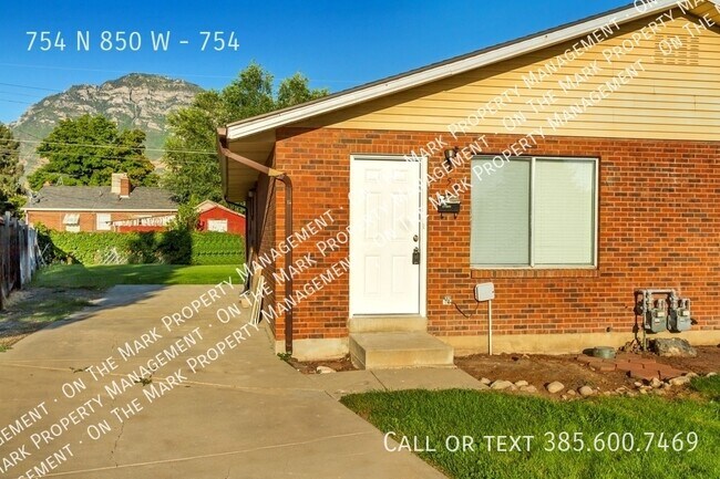 Building Photo - 754 N 850 W St