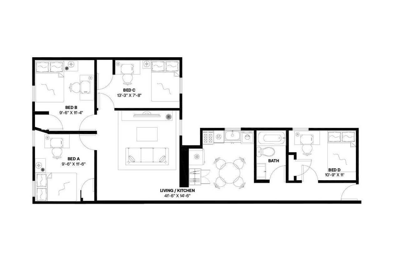 Building Photo - Room in Shared 4 bed/1 bath home