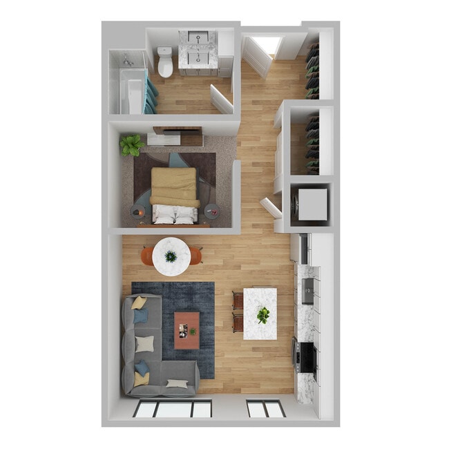 Floorplan - The Knox Apartments