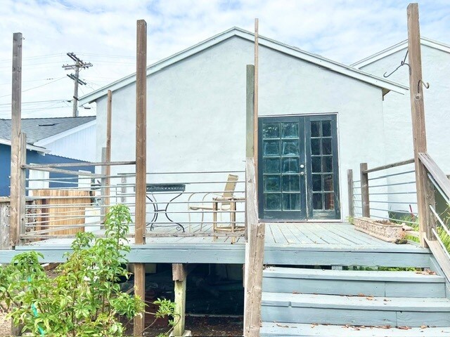 rear view of house - 1390 Dwight Way