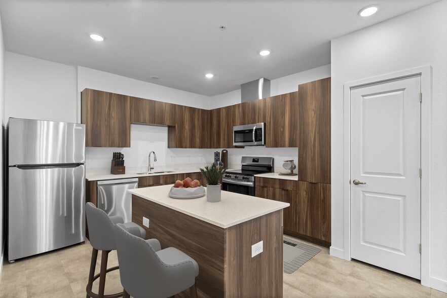 Virtually Staged Kitchen - Mesa Vista