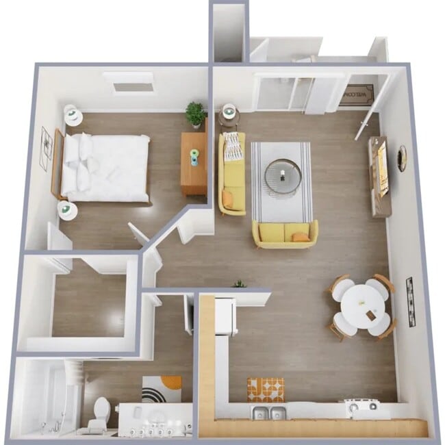 Floorplan - The Canyons on Colter Apartments