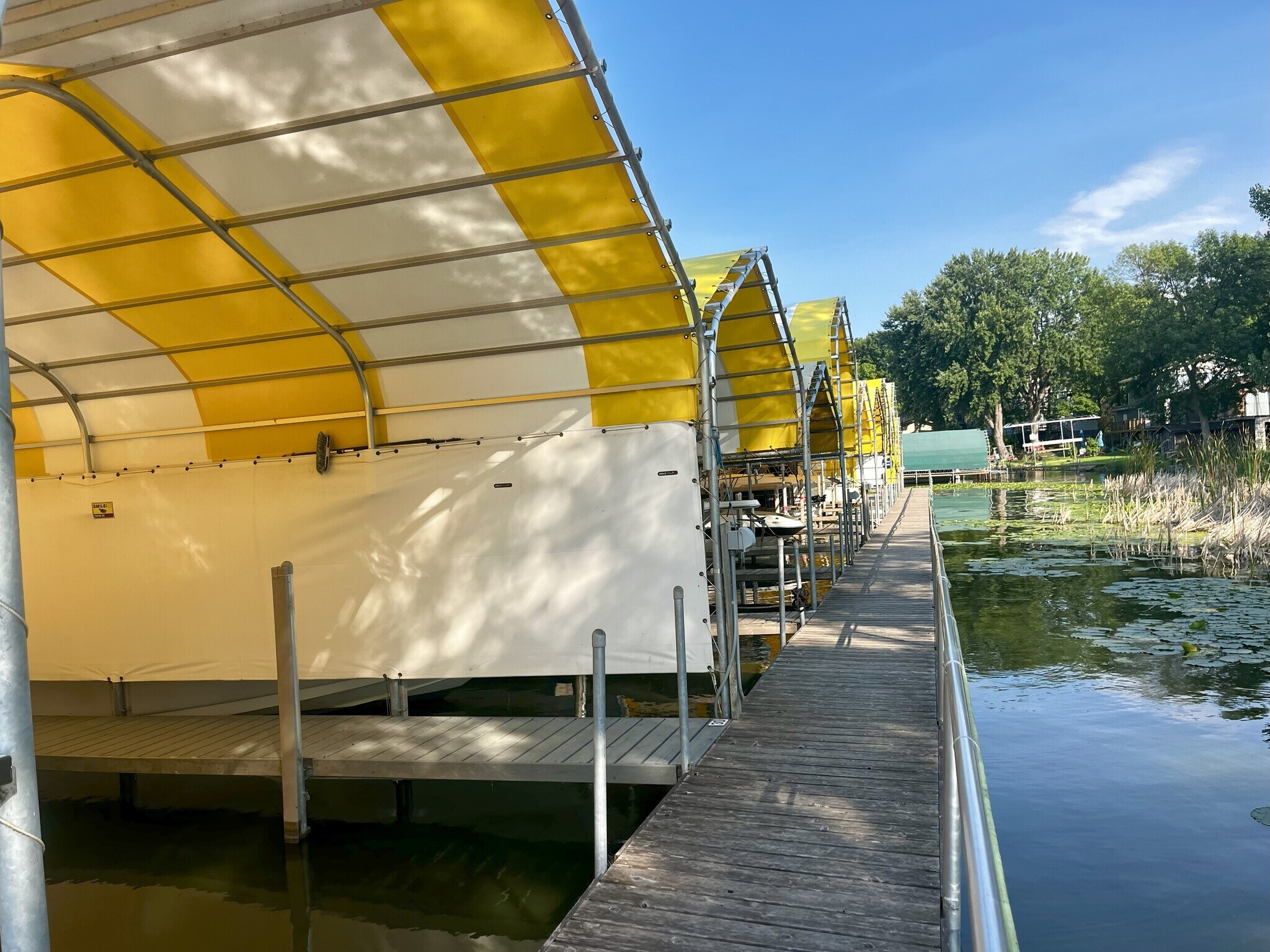 Private dock slips may be available for rent from owners - 5420 Three Points Blvd
