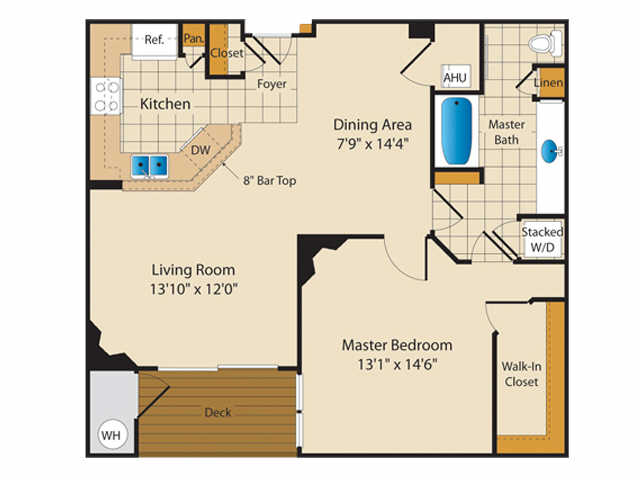 The Siena - The Tuscany Apartments