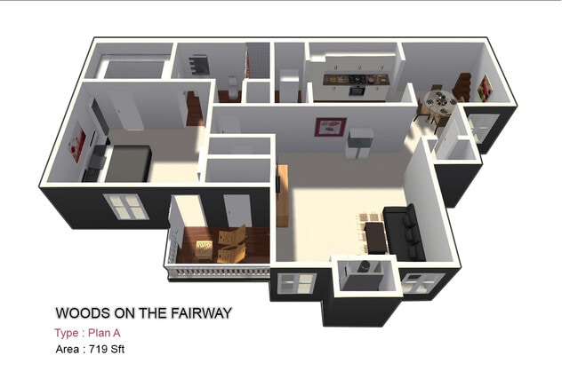 One Bed / One Bath - Woods on the Fairway