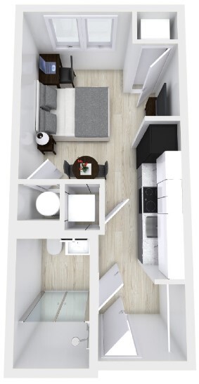 Floorplan - The Hudson Student Living