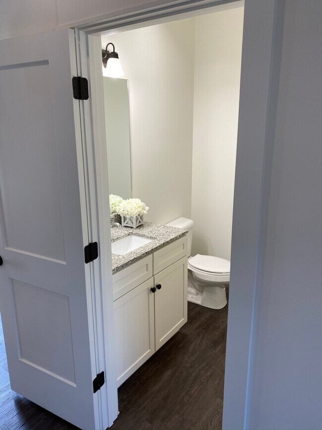 Downstairs powder room - 121 Cooper Rd