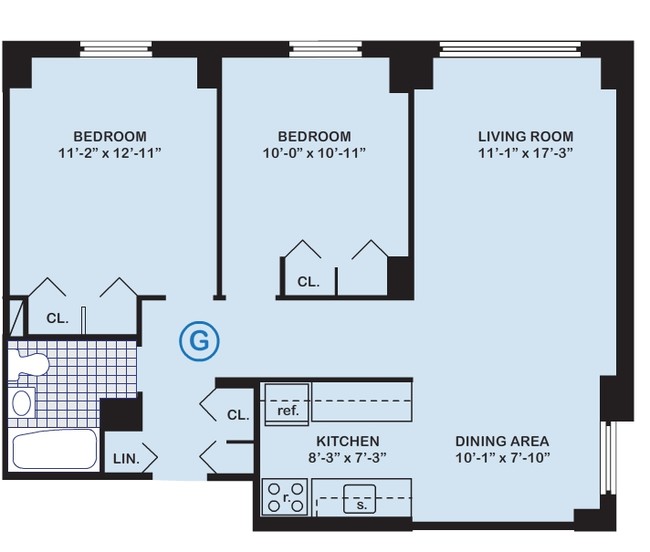 2BR/1BA - Stevenson Commons