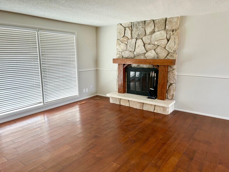 Main living area with Fireplace - 465 E 6770 S