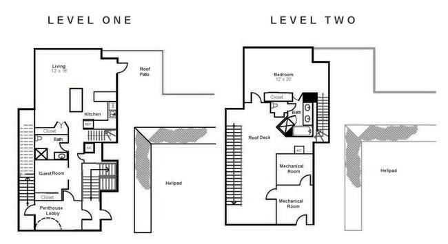 Floorplan - Renaissance Tower