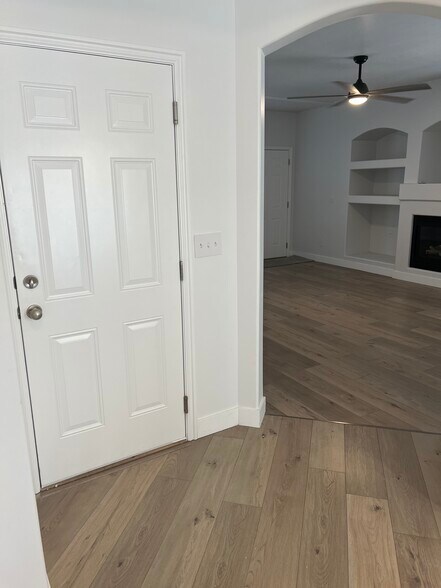 Door leading from kitchen to garage - 1411 E 6175 S