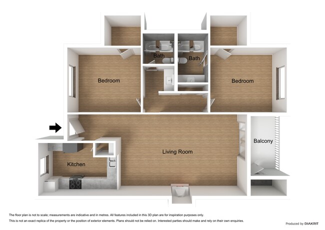 Floorplan - The Current Apartments