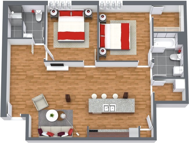 Floorplan - Jackson Street Lofts