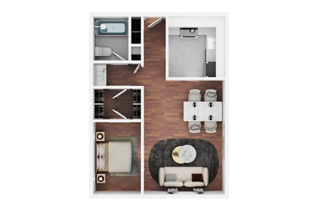 Floorplan - New Brookside Apartments
