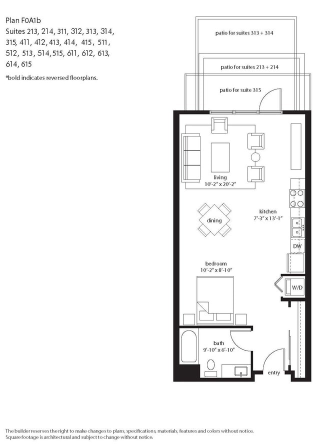 Floorplan - Equinox Apartments