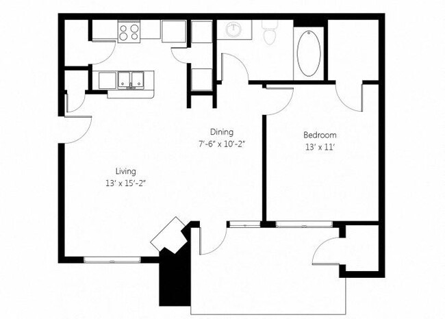 Floorplan - Lincoln Villas on Memorial