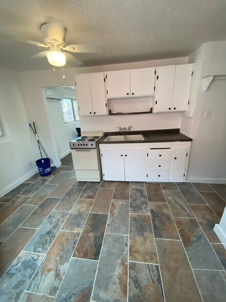 Kitchen from north end of unit - 508 5th St SW