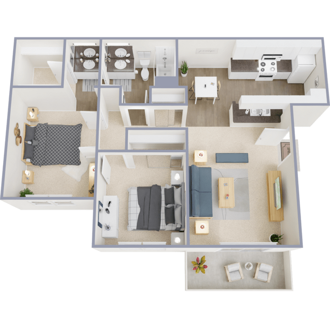 2B_963_Overhead_16809.png - Park City Apartment Homes