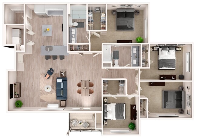 Floorplan - Zera At Reeds Crossing