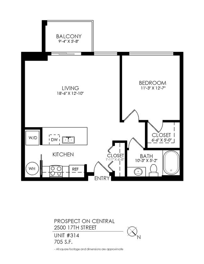 Floorplan - Prospect on Central