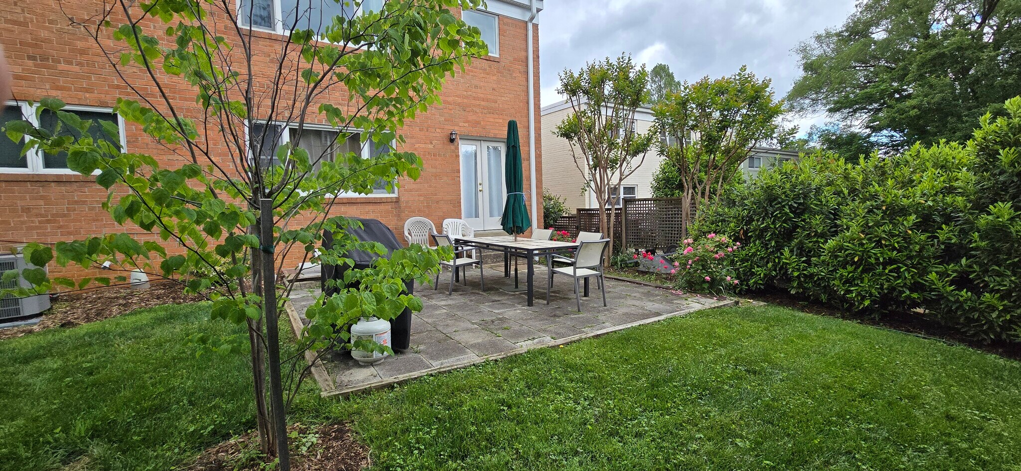 back patio - 4114 18th Rd N