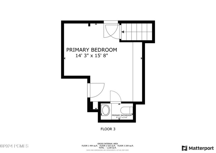 Loft Floor Plan - 36 Racquet Club Dr