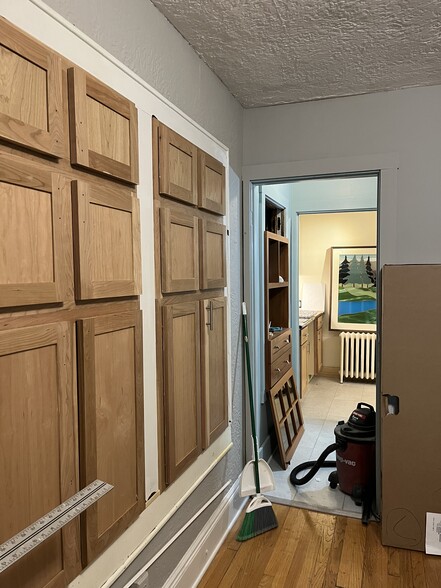 New solid wood built ins - 1314 Williamson St