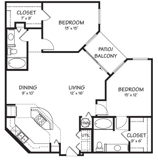 Floorplan - The Reserve on Cave Creek