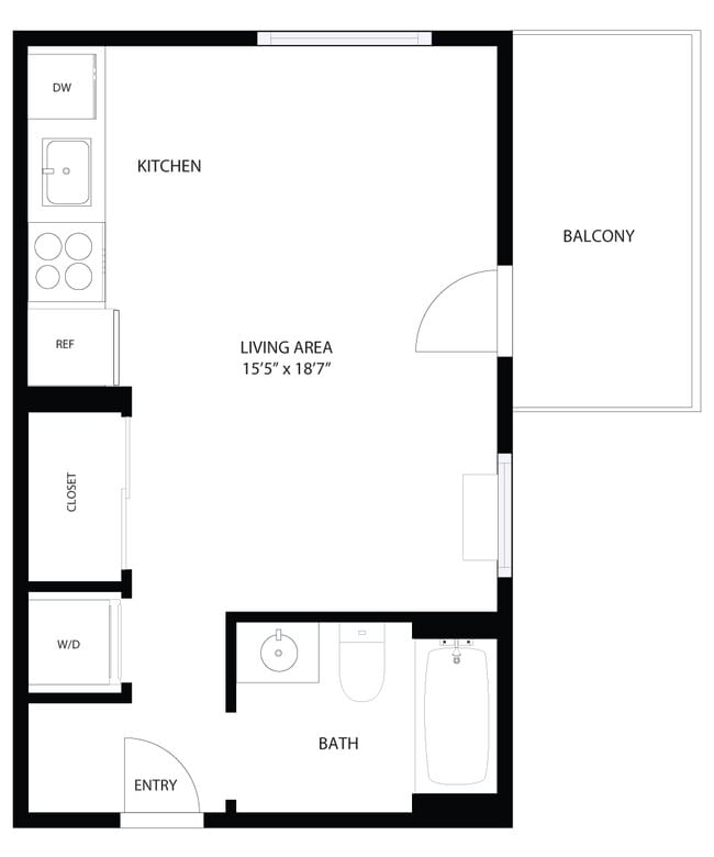 Floorplan - Evo on Emerson