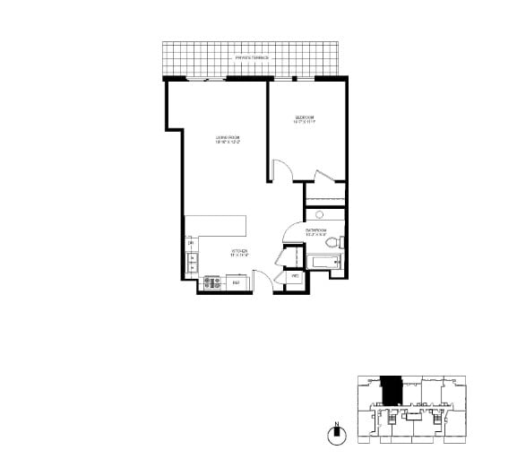Floorplan - 1323 W Morse Ave