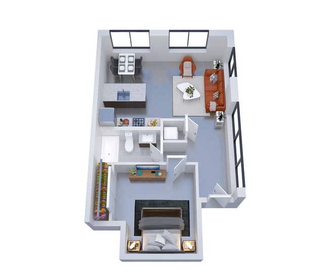 Floorplan - Peanut Factory Flats