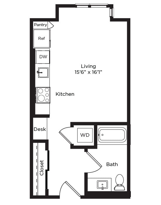 Floorplan - Webster Eleven