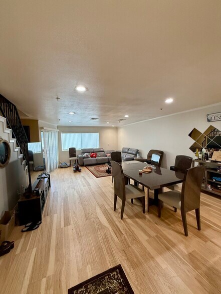 Living room and dining - 1247 E Wilson Ave