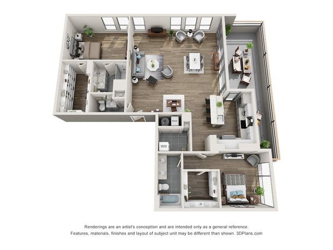 Floorplan - The Locks Tower