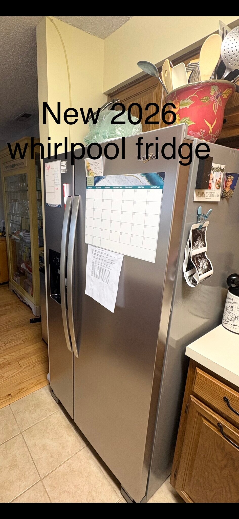 New refrigerator - 1012 Ravens Crest Dr