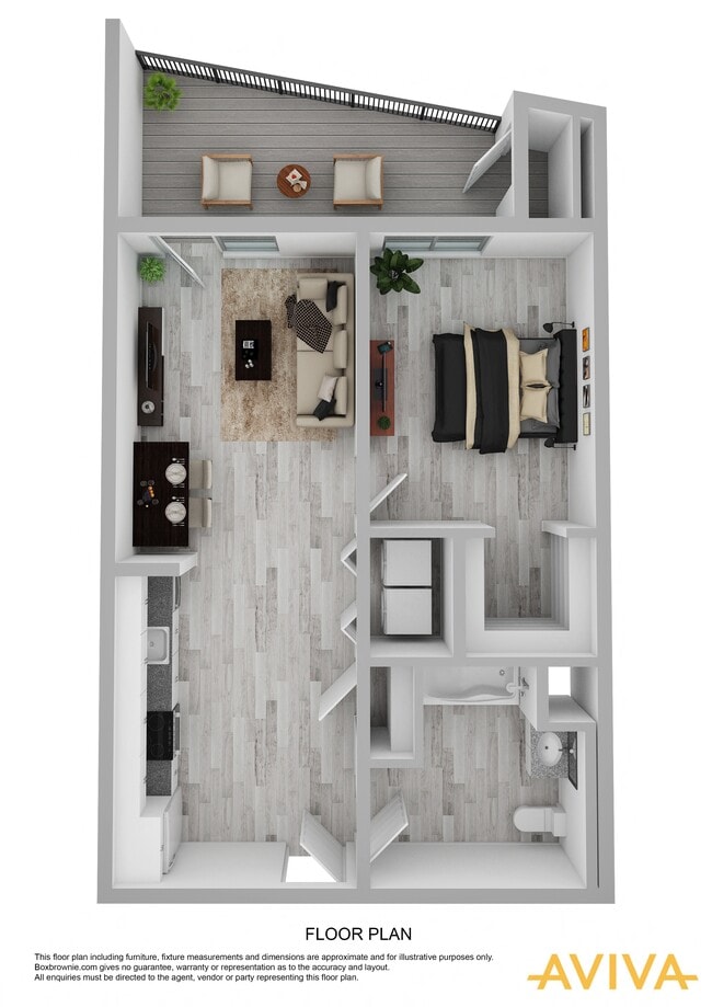 Floorplan - AVIVA Apartments