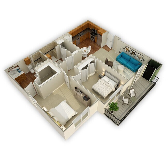 Floorplan - Agave at South Congress