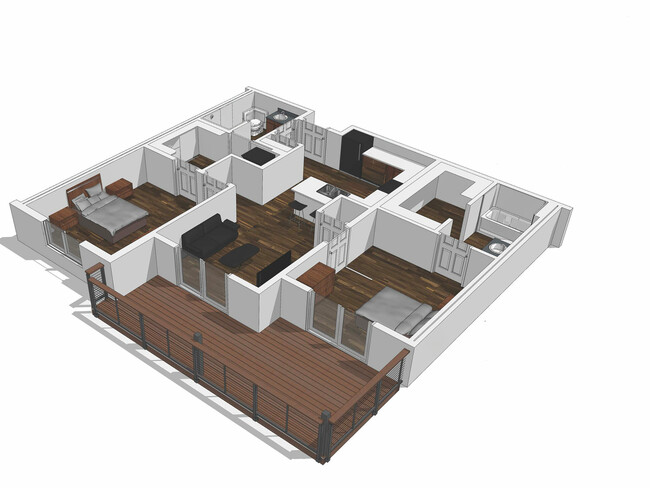 Two Bedroom - Cambium